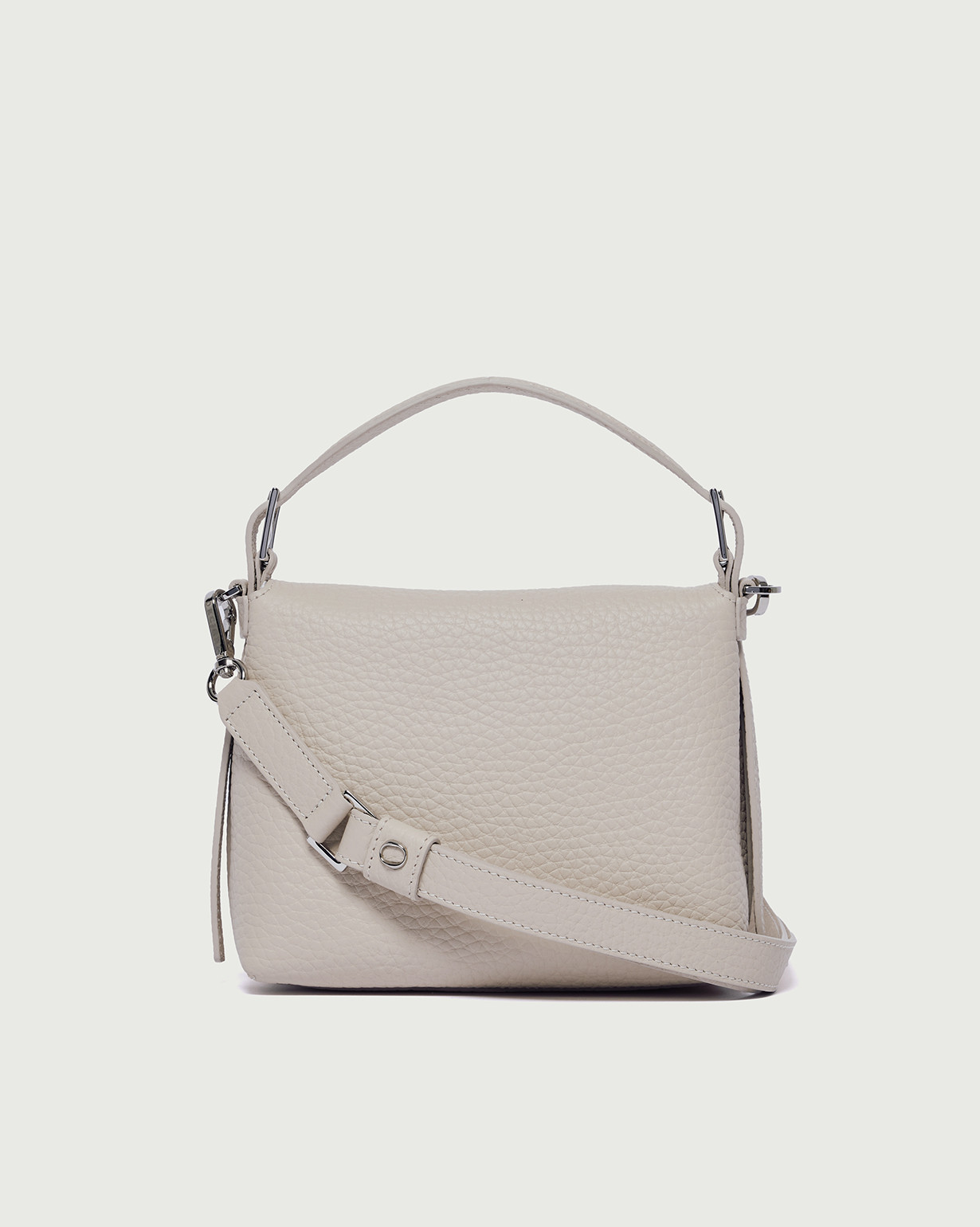 ORCIANI | Nana Soft Small leather handbag with strap. color