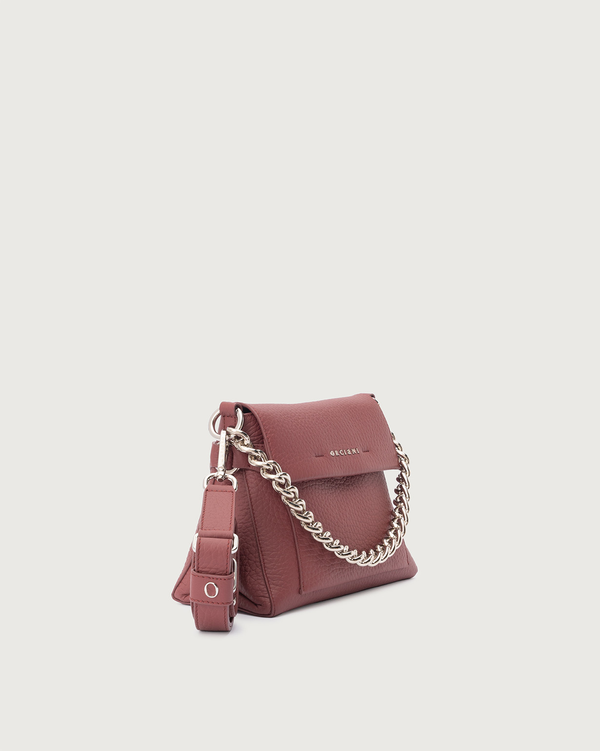 ORCIANI | Missy S Soft grained leather shoulder bag with