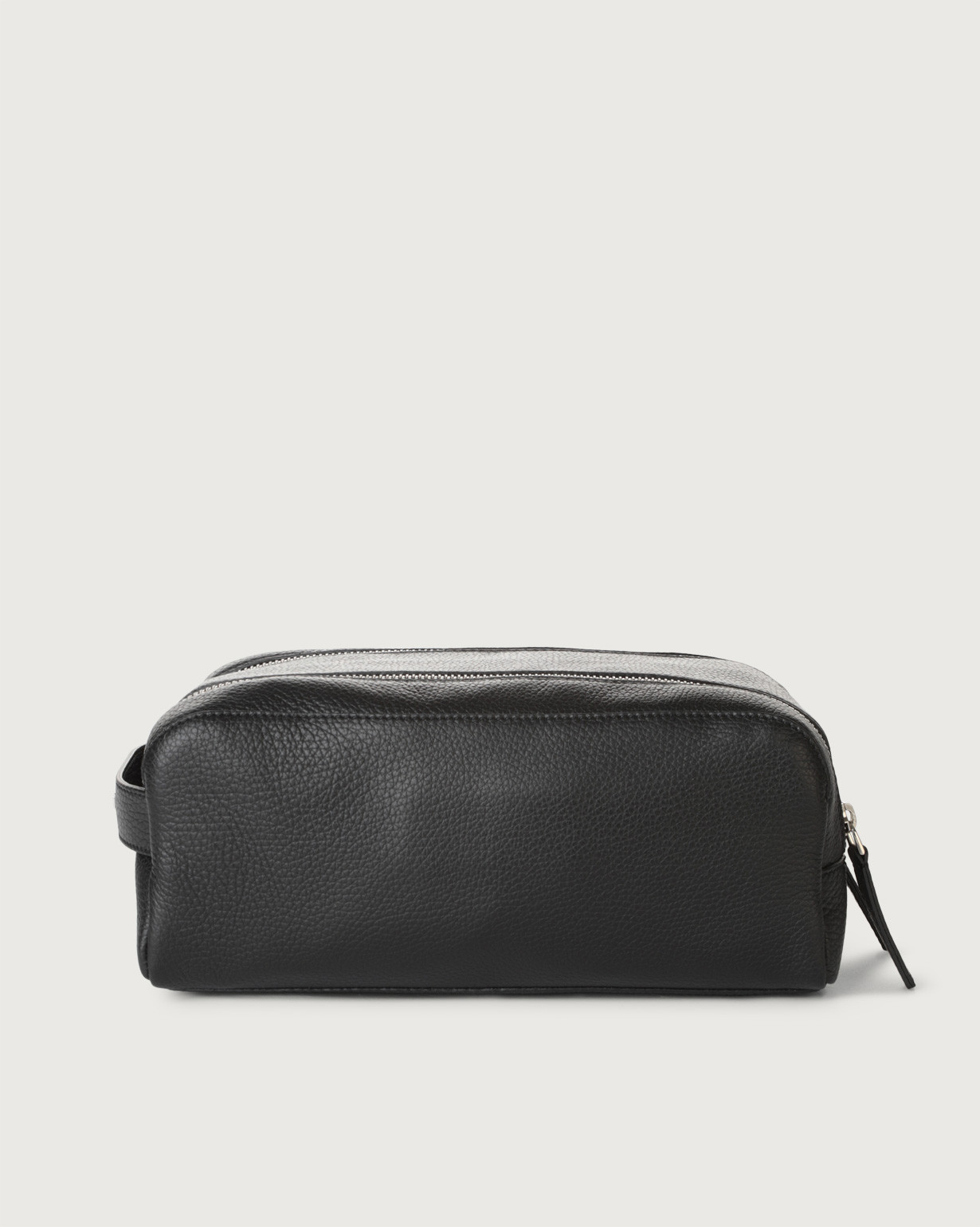 ORCIANI Micron Leather Beauty Case. color Black