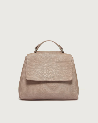 ORCIANI | Sveva Sense Scooby Small leather handbag with