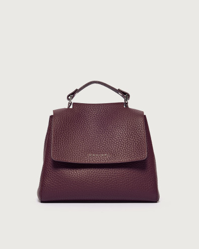 Sveva Soft Small leather handbag with shoulder strap