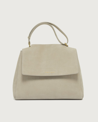 Sveva Nabucco medium nubuck leather shoulder bag