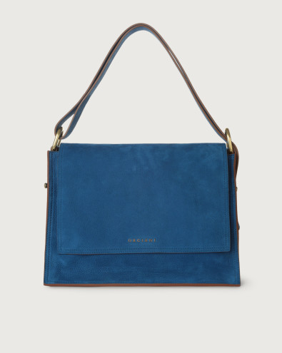 Pillow Nabucco Tan nubuck leather shoulder and crossbody bag