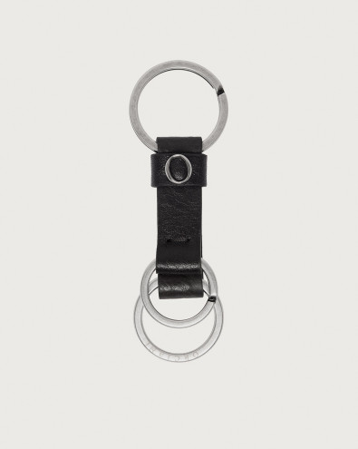 Lagoon leather keyring
