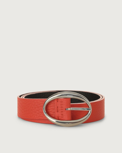 Soft Double leather belt 3 cm