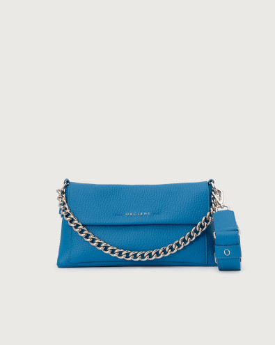 Missy Longuette Soft leather shoulder and crossbody bag with chain