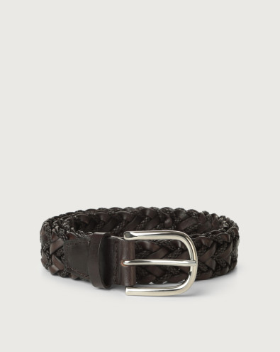 Coloring leather belt
