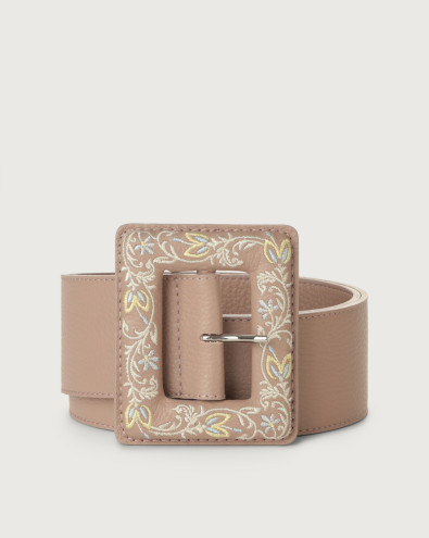 Sense Tulip leather belt