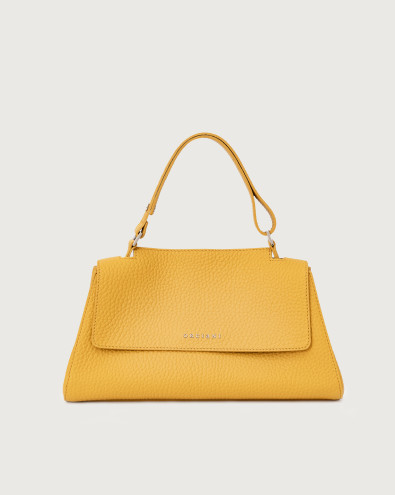 Sveva Longuette Soft leather handbag with strap