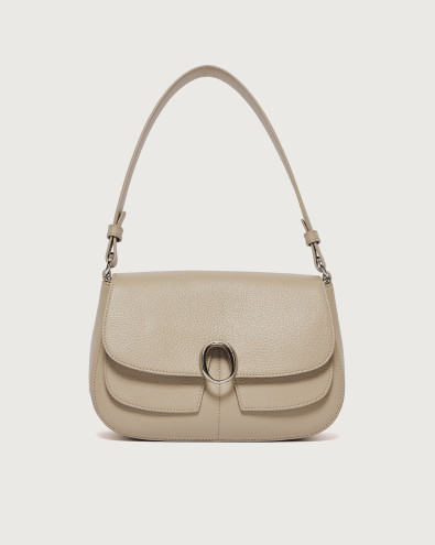 Kate Sense Small dollar leather shoulder bag with strap