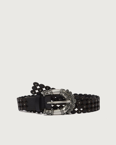 The Safari Stain leather belt 2,5 cm