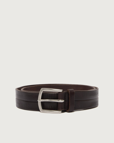 Bull Soft leather belt 3,5 cm