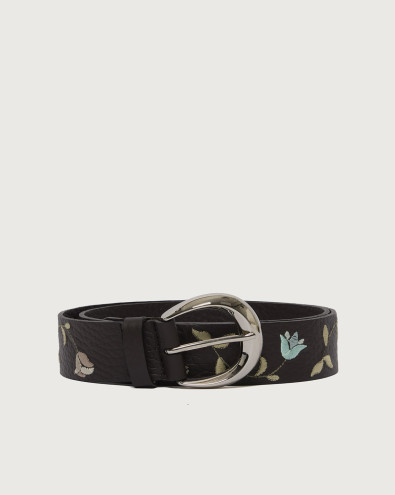 Soft Bells leather belt 3,5 cm