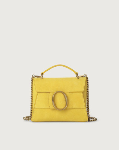Ofelia Nabucco nubuck leather mini bag with strap