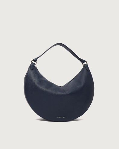 Dumpling Soft Large leather shoulder bag with strap