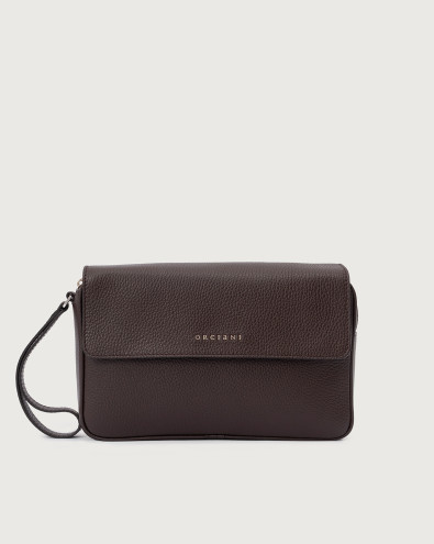 Micron dollar leather pouch