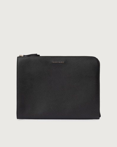 Micron slim leather document holder