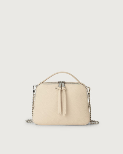 Chéri Soft leather hand mini bag with shoulder strap