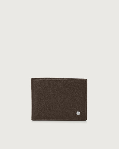 Micron leather wallet with RFID protection