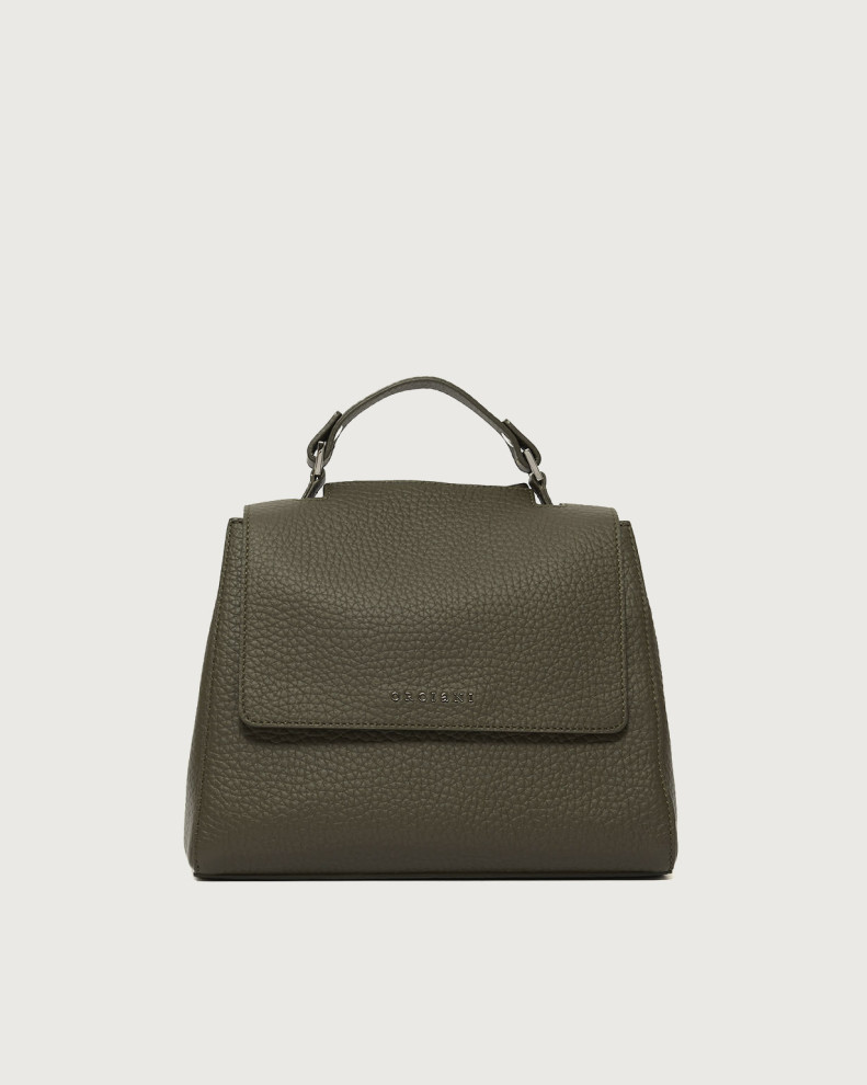 Sveva Soft Small leather handbag with shoulder strap