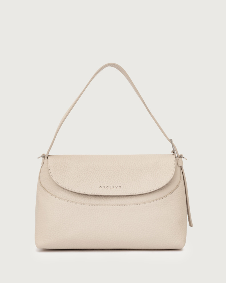Nana Soft leather shoulder bag with strap