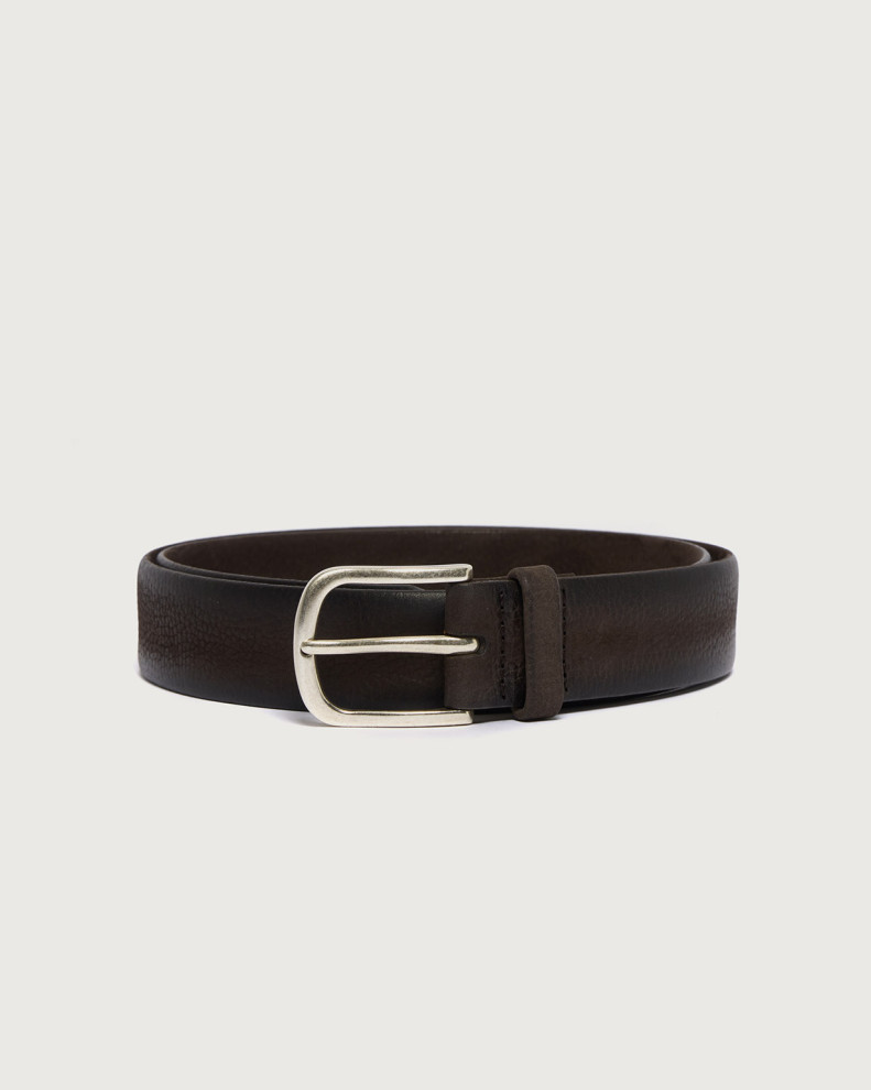 Nabucco Brushed nubuck leather belt 3,5 cm