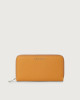 Zip around Soft leather wallet with RFID protection