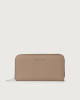Zip around Soft leather wallet with RFID protection