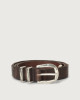 Cocco Coda Color crocodile leather belt 2,8 cm