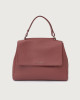 Sveva Soft Medium leather shoulder bag with shoulder strap