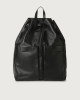 Liberty leather drawstring backpack