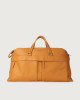 Micron leather Holdall with strap