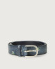 Orciani Bamboo leather belt Leather Blue