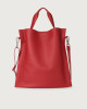 Iris Soft leather shoulder bag with strap