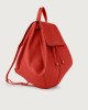 Orciani Iris Soft leather backpack Leather Marlboro red