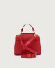 Orciani Sveva Vanity Oro Mini leather handbag with shoulder strap Leather Red