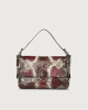 Soho Naponos python leather baguette bag with strap