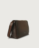 Orciani Micron Deep leather messenger bag Leather Brown