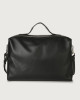 Orciani Bond Liberty leather duffle bag Leather Black