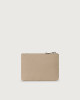 Orciani Soft small leather pouch Leather Sand