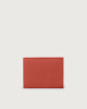 Orciani Soft leather wallet with RFID protectrion Embossed leather Brick