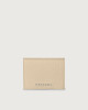 Orciani Soft leather wallet with RFID protection Leather Sand