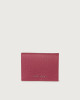 Orciani Soft leather wallet with RFID protection Leather Purple