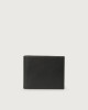 Orciani Liberty smooth leather wallet with RFID Leather Black