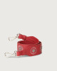 Orciani Soft embroidered leather strap Leather Marlboro red