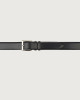 Orciani Calf classic leather belt 3,5 cm Leather Deep blue