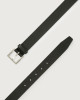 Basic Saffiano classic leather belt