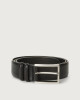 Basic Saffiano classic leather belt