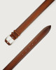 Orciani Buffer leather belt Leather Cognac