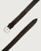 Orciani Winter Suede suede belt Suede leather Chocolate